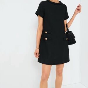 Tuckernuck Black Tweed Jackie Dress